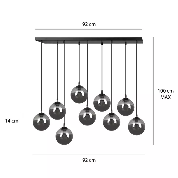 Pendul Emibig Cosmo 9 grafit/negru picture - 5