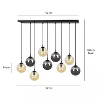 Pendul Emibig Cosmo 9 negru/transparent picture - 5