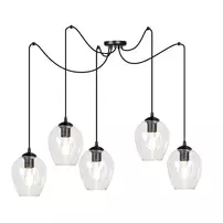 Pendul Emibig Level 5 negru/transparent