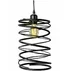 Pendul spirala metalica tip industrial negru Rea APP200-1CP - 1