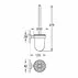 Perie wc Grohe Essentials Cube picture - 2