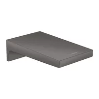 Pipa cada Hansgrohe Metropol negru - crom periat 185 mm
