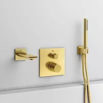 Pipa cada Ideal Standard Atelier Conca auriu periat 18 cm picture - 2