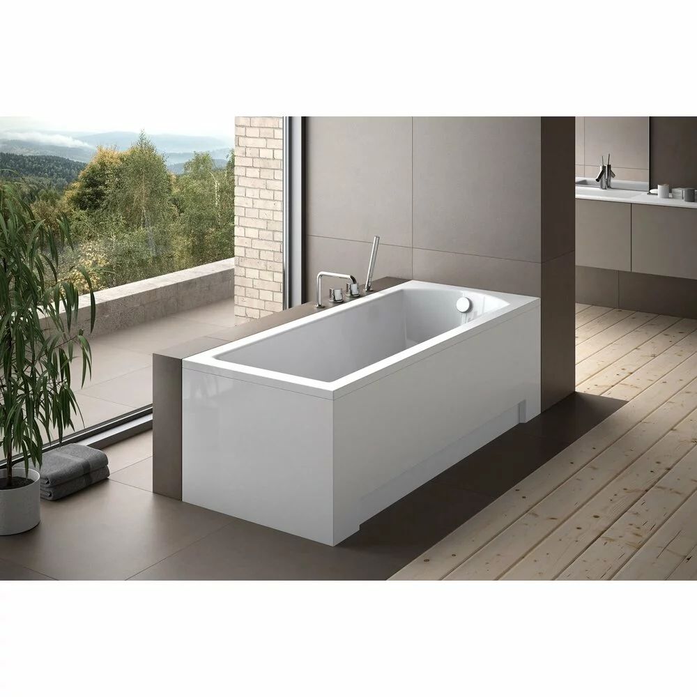 Cada dreptunghiulara Besco Shea 170x70 cm montaj cu panouri