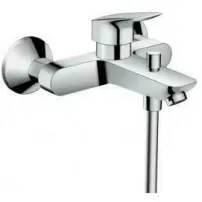 Baterie cada - dus Hansgrohe Logis monocomanda crom lucios