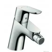 Baterie bideu Hansgrohe Focus E2 crom lucios ventil Pop-Up