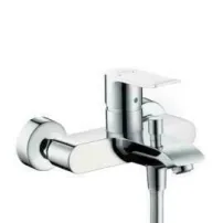 Baterie cada - dus Hansgrohe Metris crom lucios