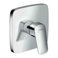 Baterie dus incastrata Hansgrohe Logis monocomanda crom