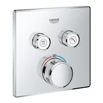 Baterie dus Grohe Grohtherm SmartControl termostatica patrata
