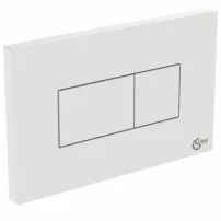 Clapeta de actionare dubla comanda Ideal Standard Solea P2 alb actionare pneumatica