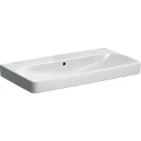 Lavoar pe mobilier Geberit Smyle Square 90 cm fara orificiu baterie