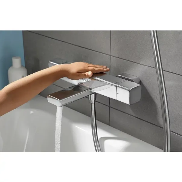 Baterie cada - dus termostatata Hansgrohe Ecostat E crom picture - 2