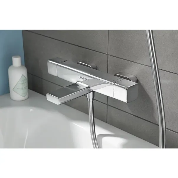 Baterie cada - dus termostatata Hansgrohe Ecostat E crom picture - 4