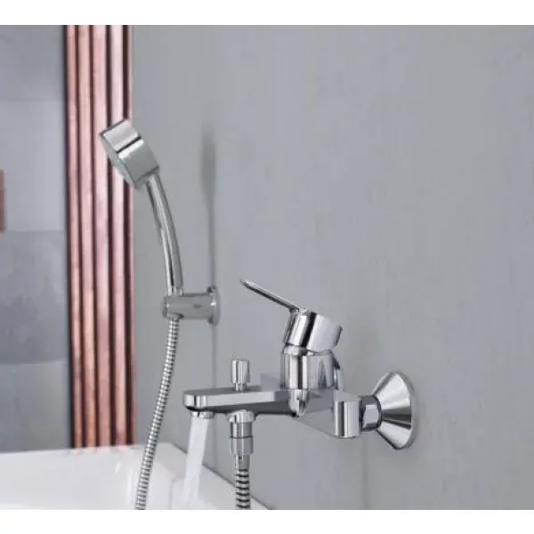 Baterie cada - dus Grohe BauEdge crom picture - 4
