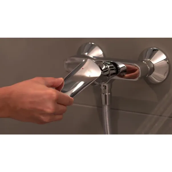 Baterie dus Hansgrohe Logis monocomanda crom lucios picture - 2