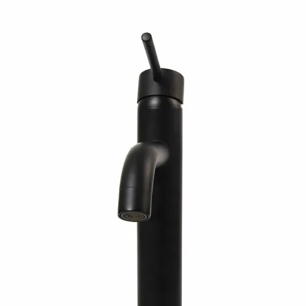 Baterie inalta lavoar Rea Lungo negru mat picture - 4