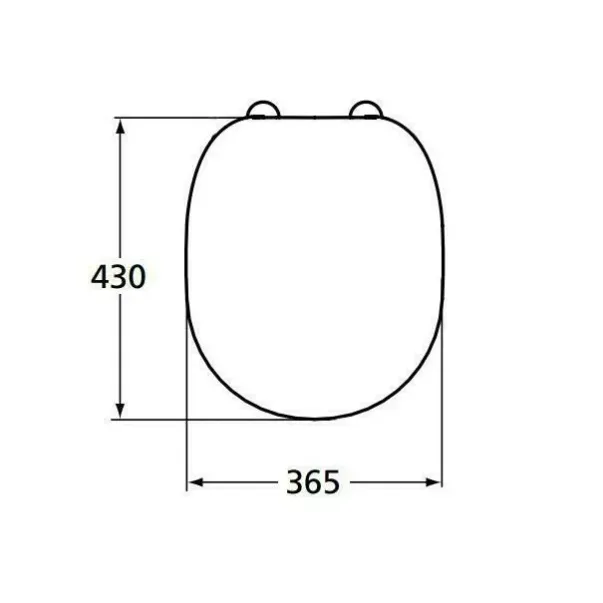 Capac wc Ideal Standard Connect slim picture - 2