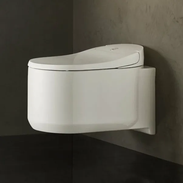 Set complet Grohe Sensia Arena vas wc suspendat, clapeta Skate Air crom, capac inchidere lenta si bideu electric, rezervor Grohe Rapid SL, kit spalare automata picture - 2