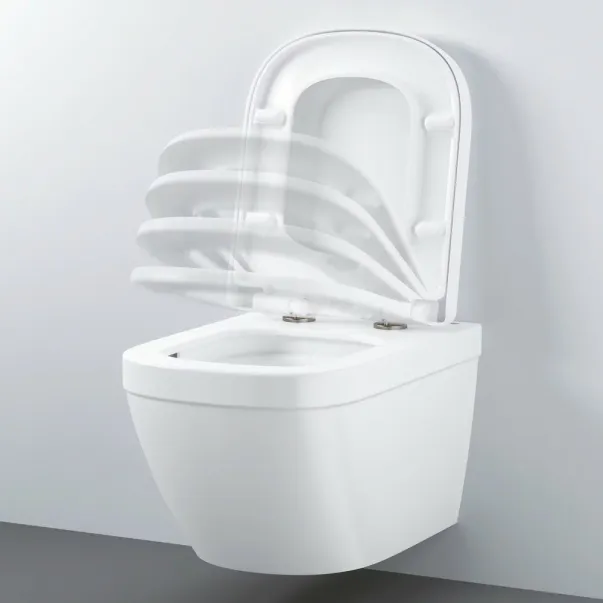 Set rezervor Grohe Rapid SL cu clapeta Skate Cosmopolitan si vas wc Grohe Euro Ceramic Triple Vortex capac soft close picture - 4