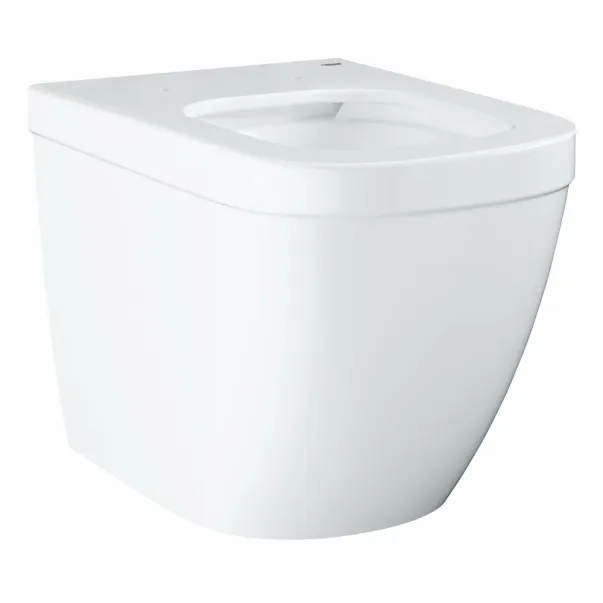 Vas toaleta pe pardoseala Grohe Euro Ceramic Rimless Triple Vortex pentru rezervor incastrat picture - 2