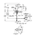 Baterie bideu Grohe Lineare crom lucios picture - 2