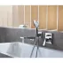 Baterie cada - dus Hansgrohe Metropol incastrata crom picture - 2