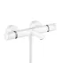 Baterie cada - dus termostatata Hansgrohe Ecostat Comfort alb mat picture - 1