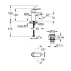 Baterie lavoar Grohe Eurosmart Cosmopolitan S monocomanda 1/2 crom picture - 2