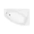 Cada asimetrica Besco Rima 160x100 cm montaj dreapta picture - 1