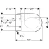 Capac wc Geberit Aquaclean Tuma Classic cu functie de bideu alb alpin picture - 3