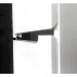 Dulap inalt suspendat usa dreapta Oristo Silver mdf alb 144x35 cm picture - 2