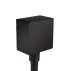 Cot conector dus Hansgrohe FixFit Square negru mat picture - 1