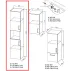 Dulap inalt suspendat KolpaSan Evelin mdf alb 170x37 cm picture - 4