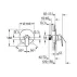 Baterie dus incastrata Grohe Eurosmart Cosmopolitan corp incastrat inclus picture - 3