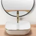 Lavoar alb/auriu pe blat Rea Belinda 46,5 cm picture - 3