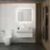 Oglinda cu iluminare si dezaburire Ideal Standard Mirror&Light Ambient 60x70 cm picture - 1