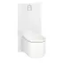 Set complet Grohe Sensia Arena vas wc suspendat, clapeta Skate Air crom, capac inchidere lenta si bideu electric, rezervor Grohe Rapid SL, kit spalare automata picture - 5