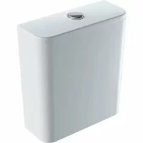 Rezervor pe vas wc Geberit Smyle Square ceramica cu alimentare inferioara