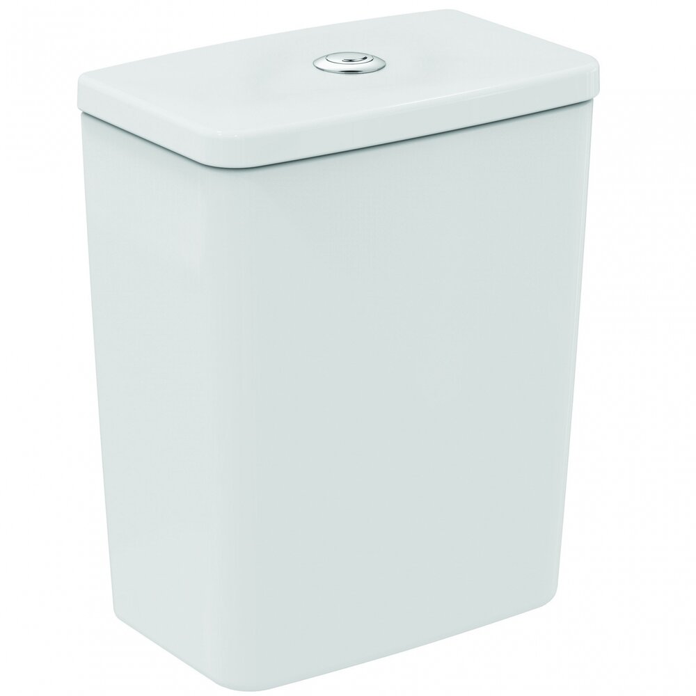Rezervor pe vas wc Ideal Standard Connect Air Cube cu alimentare inferioara Air