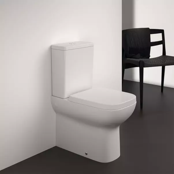 Rezervor pe vas WC Ideal Standard I.life S cu alimentare laterala alb lucios picture - 2