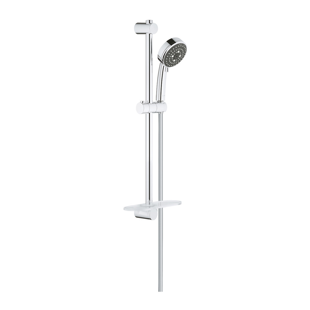 Set de dus cu bara Grohe Vitalio Comfort 100 crom lucios 3 functii 100