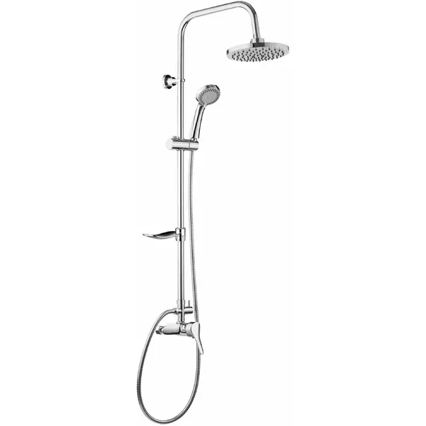 Coloana de dus Deante Joko Round cu baterie crom