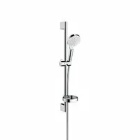 Set de dus cu bara Hansgrohe Crometta Vario si savoniera crom