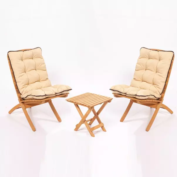 Set de gradina 3 piese Asir My maro/crem picture - 9
