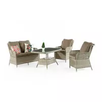 Set de gradina Asir Cenova 4 piese cappuccino picture - 10