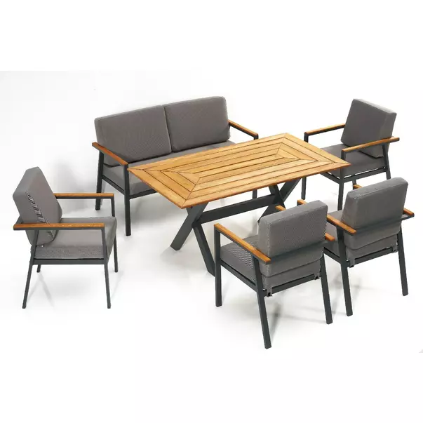 Set de gradina Asir Daisy 6 piese antracit picture - 20