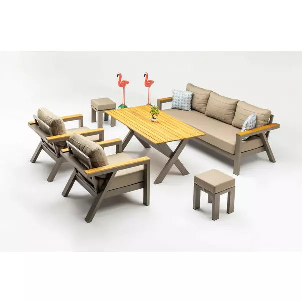 Set de gradina Asir Daisy 6 piese cappuccino picture - 5