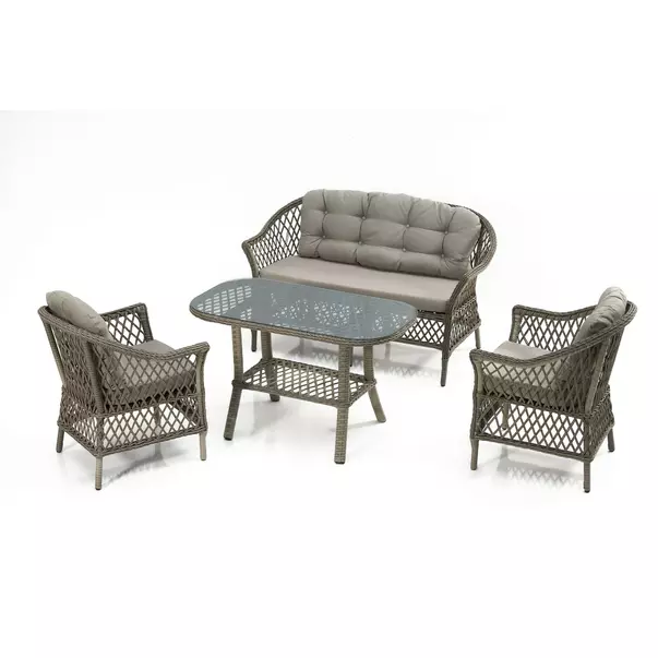 Set de gradina Asir Dove 4 piese gri picture - 22