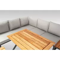 Set de gradina Asir Hira 4 piese antracit picture - 6