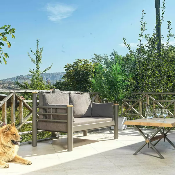 Set de gradina Asir Kappis 4 piese maro picture - 8